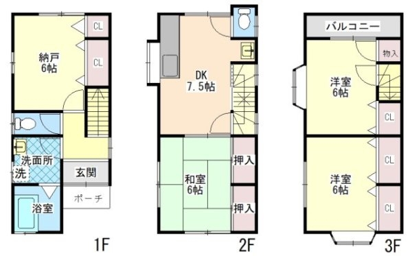 高槻市南庄所町の中古一戸建て