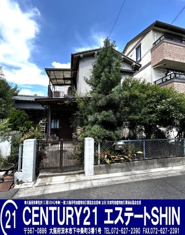 高槻市庄所町　建築条件無し売り土地　更地渡し