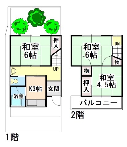 摂津市正雀四丁目　中古テラスハウス