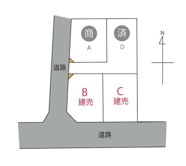 新築分譲住宅　天白区中平　Ｃ号地