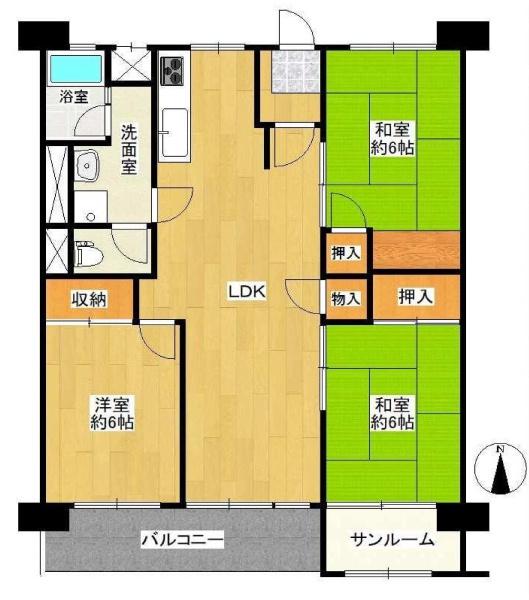 平針原住宅　1号棟