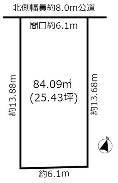 土地　天白区池場3丁目