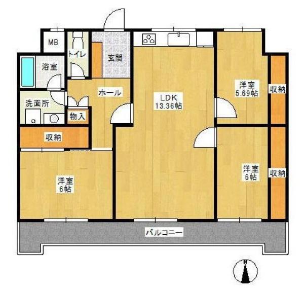 三旺マンション第6名東