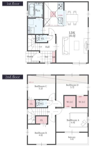 新築分譲住宅　緑区大高町1期　2号棟