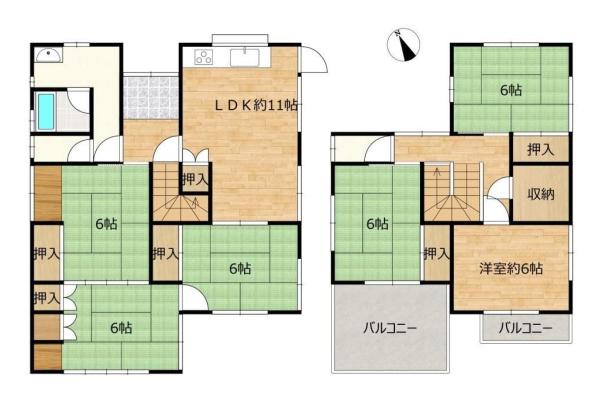 愛知郡東郷町大字春木字涼松の中古一戸建て