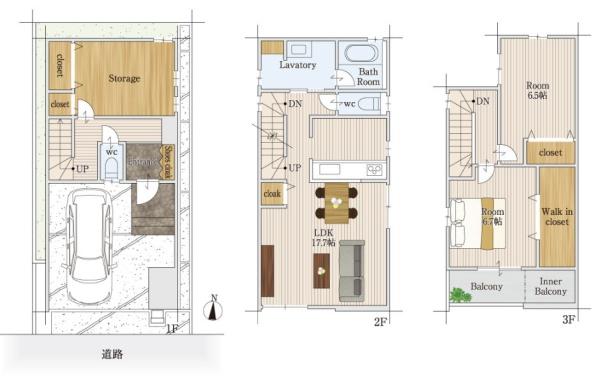 新築未入居　瑞穂区河岸町3期　4号棟