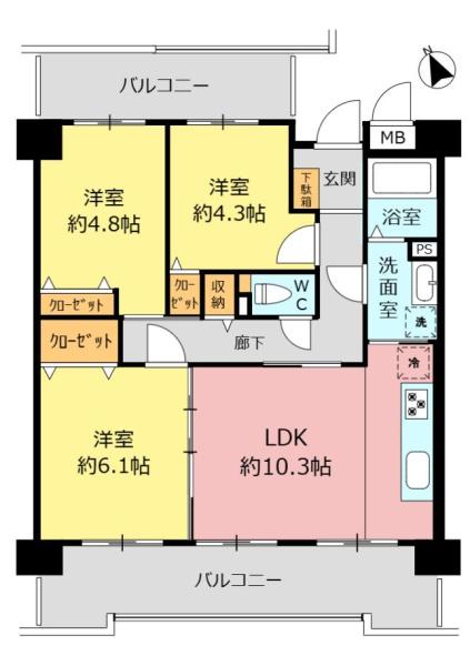 ライオンズマンション植田ヒルズイーストタワー