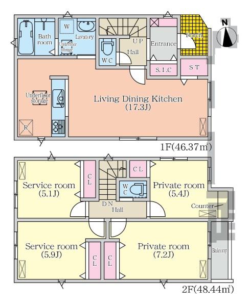 ミラスモ緑区緑花台0211　全1棟