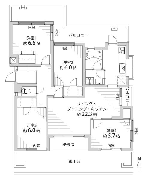 三旺マンション藤ヶ丘A