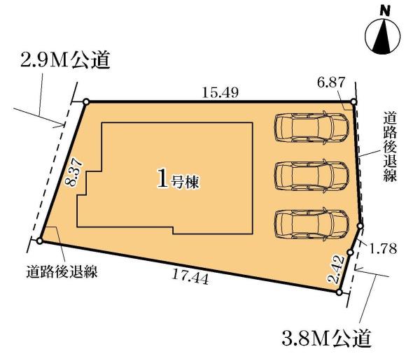 新築分譲住宅　ミラスモ天白区荒池1104　全1棟