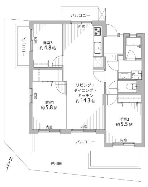 ライオンズマンション左京山第2
