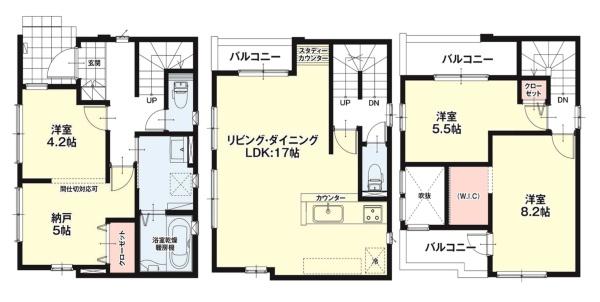 新築分譲住宅　天白区塩釜口1期　1号棟