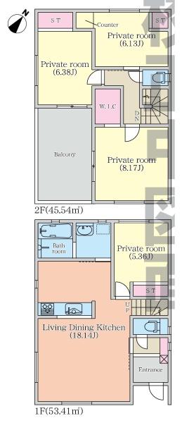 名古屋市緑区東陵の土地