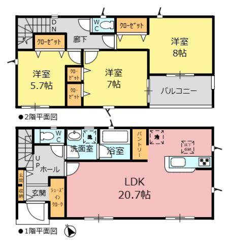 クレイドルガーデン東郷町春木第26　2号棟