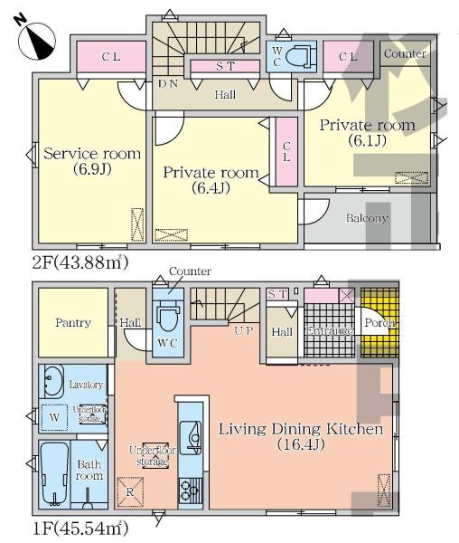 新築分譲住宅　ミラスモ緑区梅里287　1号棟