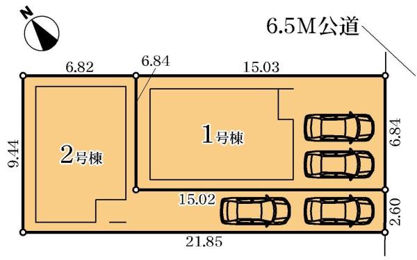 新築分譲住宅　ミラスモ緑区梅里287　1号棟