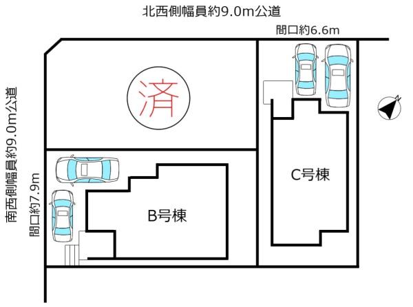 新築分譲住宅　天白区平針南1丁目　Ｂ号棟
