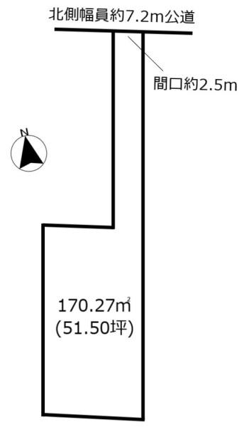 土地　昭和区北山町3丁目