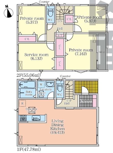 ミラスモ緑区曽根3409　2号棟