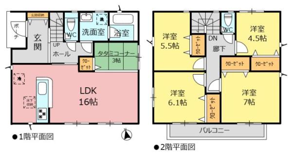 クレイドルガーデン東郷町北山台第13　1号棟