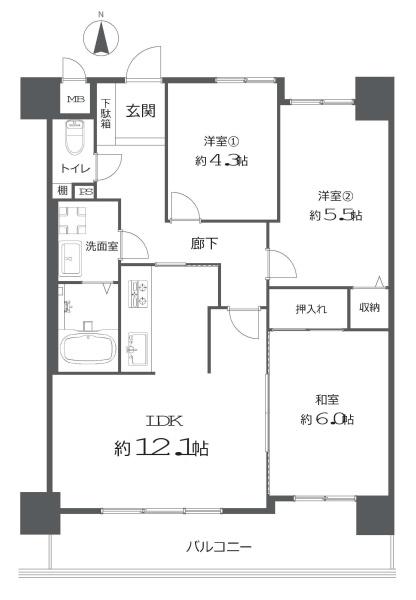 ライオンズマンション左京山第5