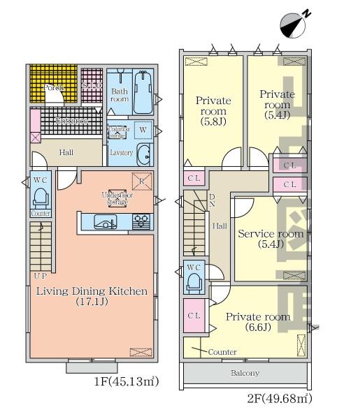 ミラスモ天白区高坂町0145　全1棟