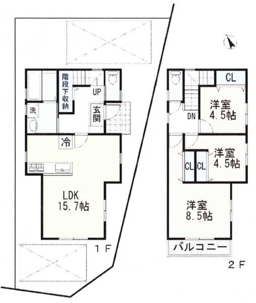 新築分譲住宅　名東区松井町　全1棟
