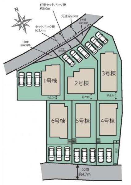 新築分譲住宅　名東区高針4丁目　1号棟