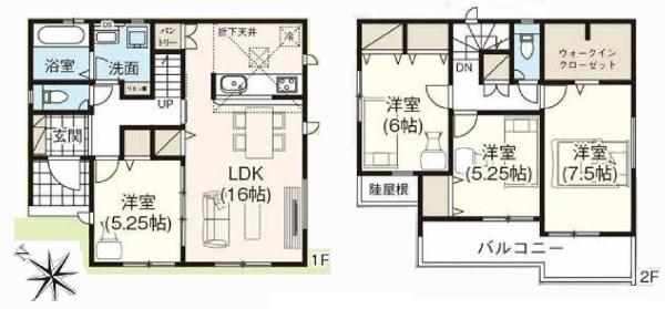 グラファーレ日進市藤塚3期　全1棟