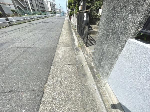 名古屋市天白区土原4丁目の土地(前面道路含む現地写真)