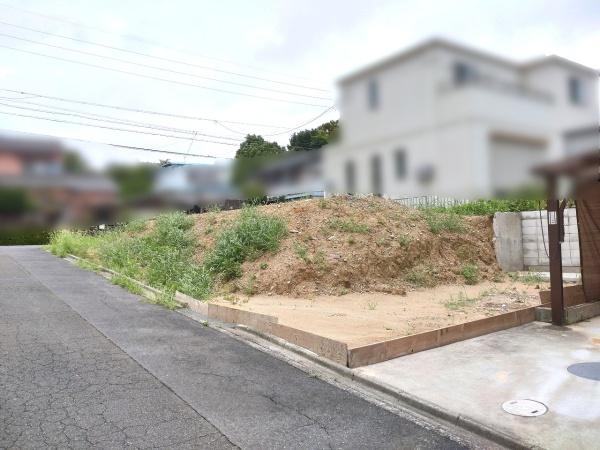 擁壁工事渡し土地（東浦町緒川上米田）
