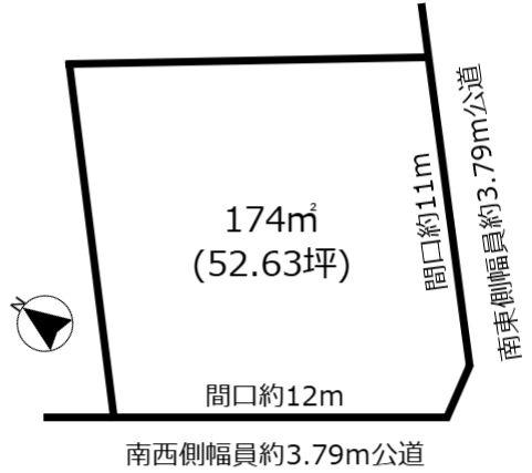 名古屋市天白区八幡山の土地