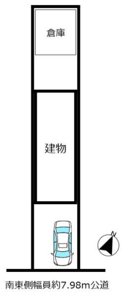 店舗付き中古テラスハウス　名東区香南1丁目