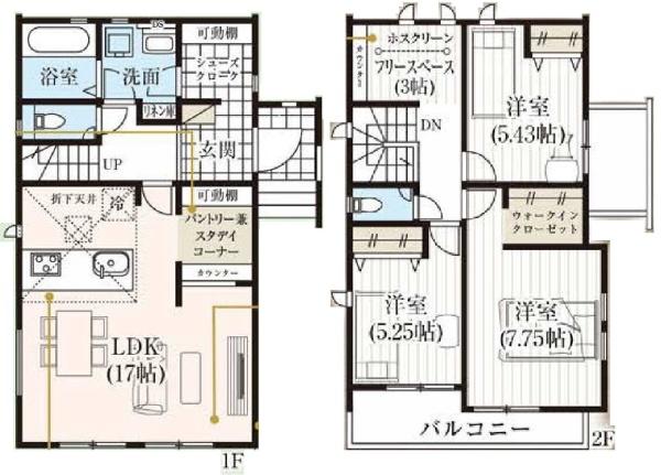 グラファーレ日進市岩崎台2期　全1棟