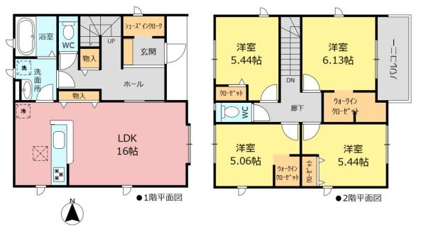 リーブルガーデン緑区大清水1丁目　1号棟