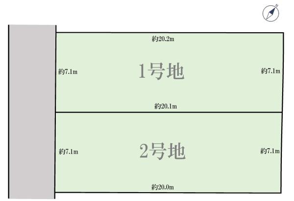 土地　名東区平和が丘1期　1号地