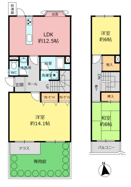 中古マンション　タウン上八事4号棟
