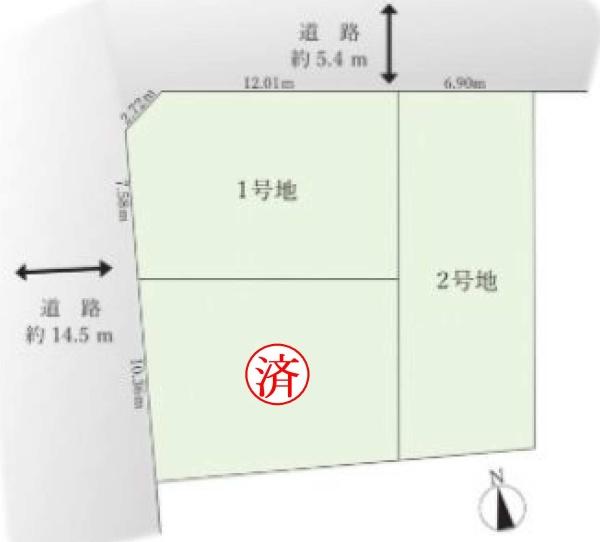 土地　瑞穂区浮島町2期　2号地