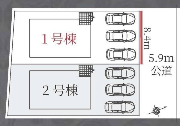 新築分譲住宅　緑区徳重2期　1号棟