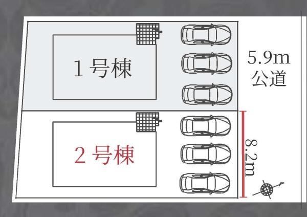 新築分譲住宅　緑区徳重2期　2号棟