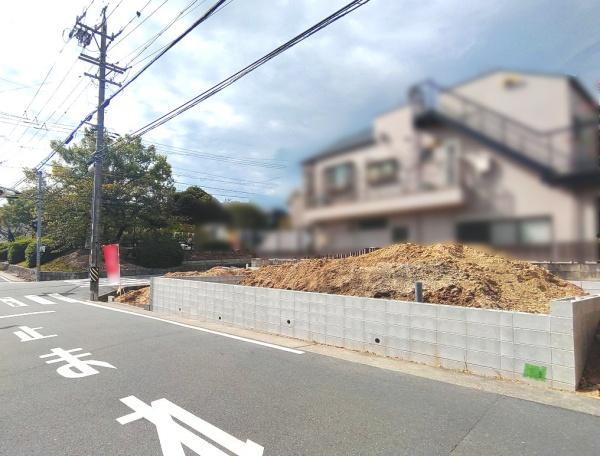 新築分譲住宅 緑区鳴丘 全1棟(前面道路含む現地写真)