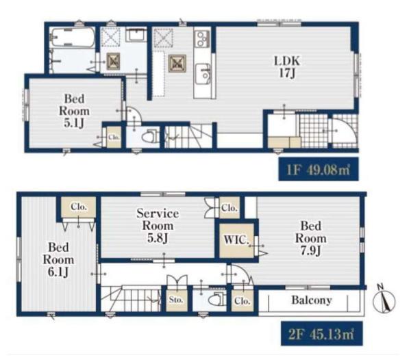 ミラスモ緑区漆山01404　1号棟