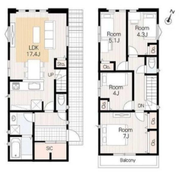 MELDIA名東区よもぎ台3丁目　1号棟