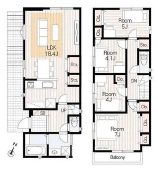 MELDIA名東区よもぎ台3丁目　2号棟