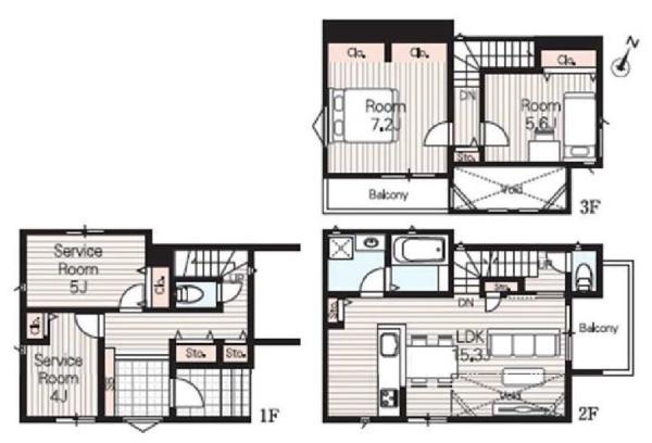MELDIA名東区社が丘3丁目　3号棟