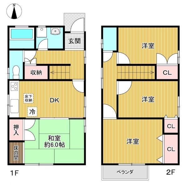 名古屋市緑区桶狭間上の山の中古一戸建