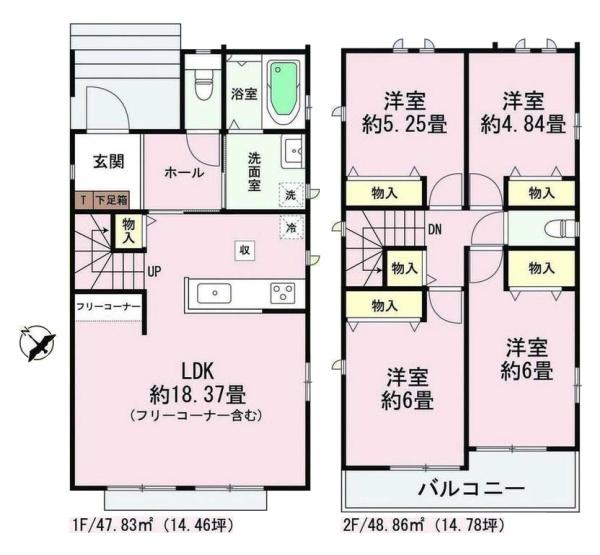 ハートフルタウン天白区島田黒石4期 全1棟