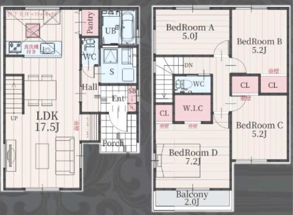 新築分譲住宅　みよし市莇生町2期　全1棟