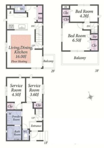 MELDIA瑞穂区津賀田町339　2号棟