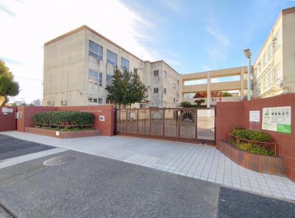 名古屋市中川区露橋町の土地(名古屋市立山王中学校)